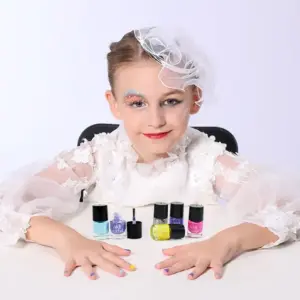 Childrens Nail Painting: Safe and playful nail beauty for kids.