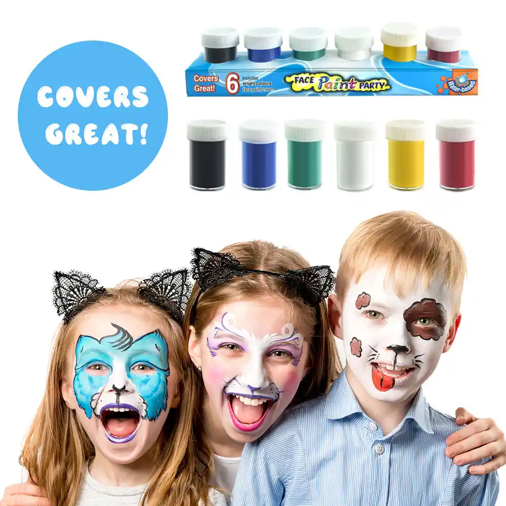 Halloween Costume Ideas with Kids Makeup.