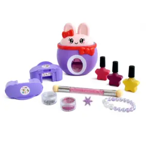 Kids Nail Paint Kit: Non-Toxic and Easy to Apply Nail Polish for Children.