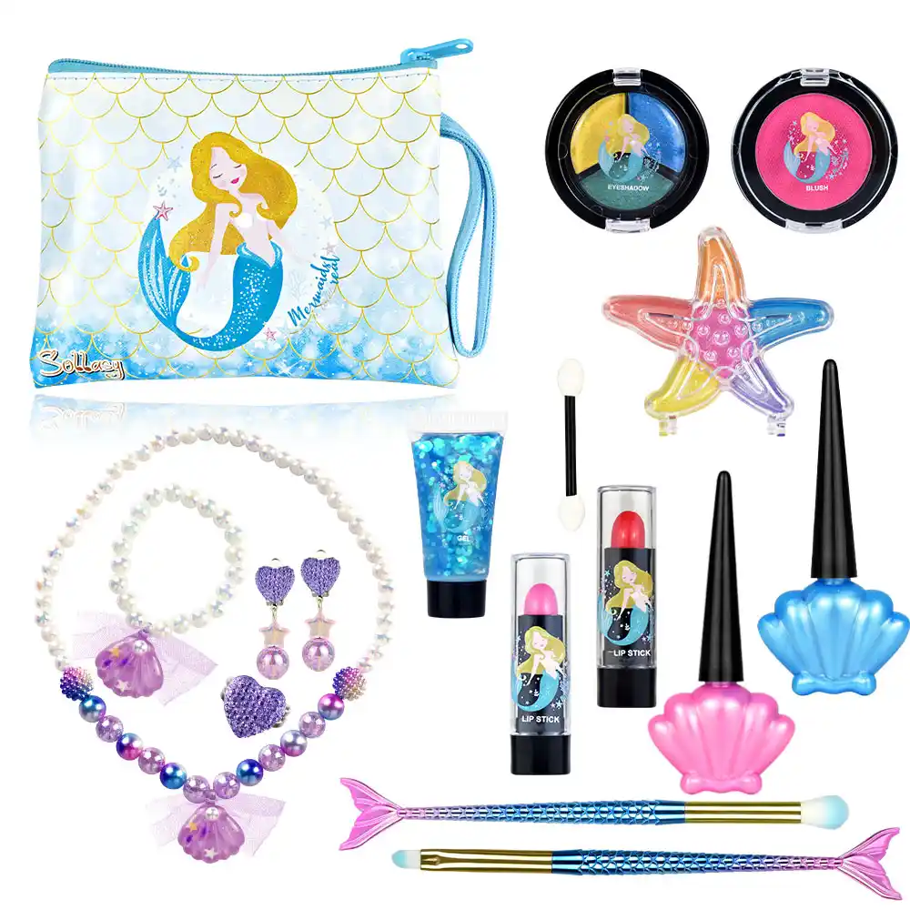 Mermaid Makeup Kit: Dive into Enchanting Beauty.
