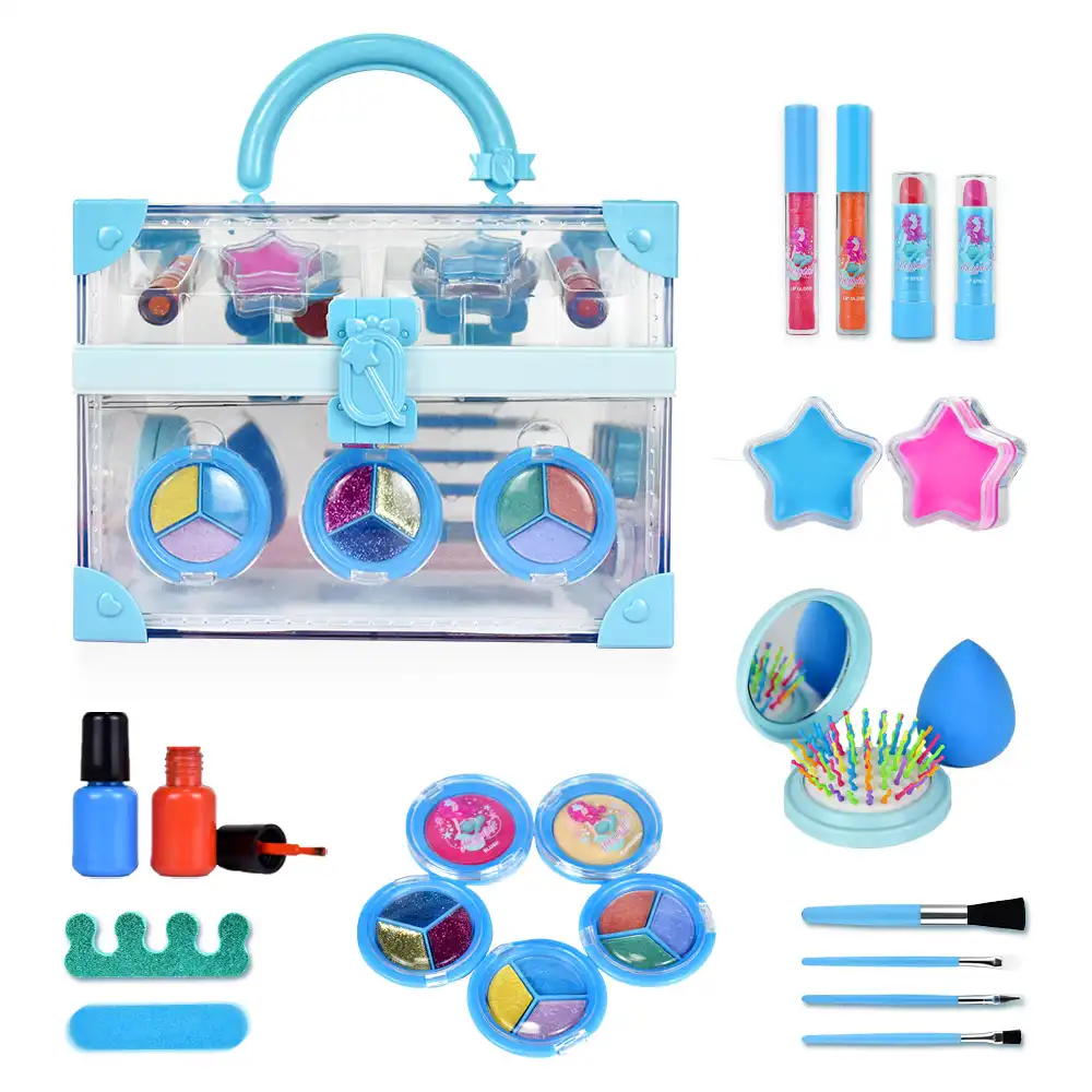 Vibrant Kids Cosmetic Set for Creative Play.