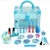 Child's Pretend Play with Safe Pretend Makeup.