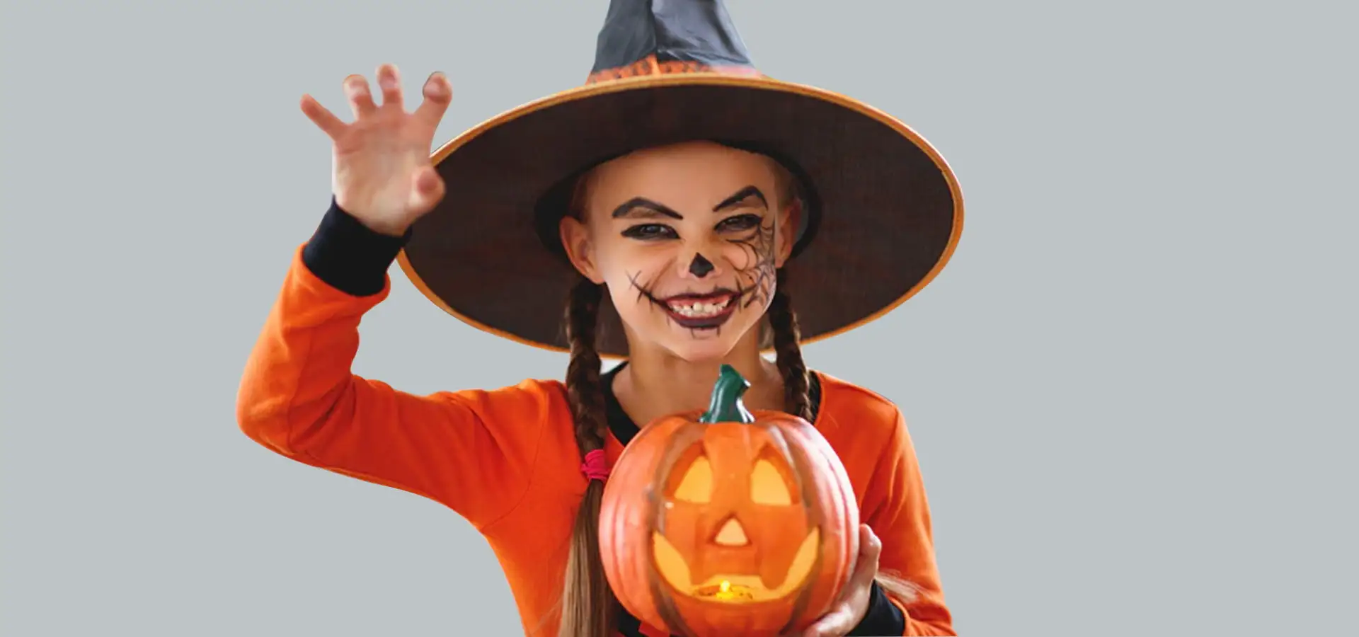 Examples of Halloween makeup for kids, perfect for parties, events, and themed celebrations.