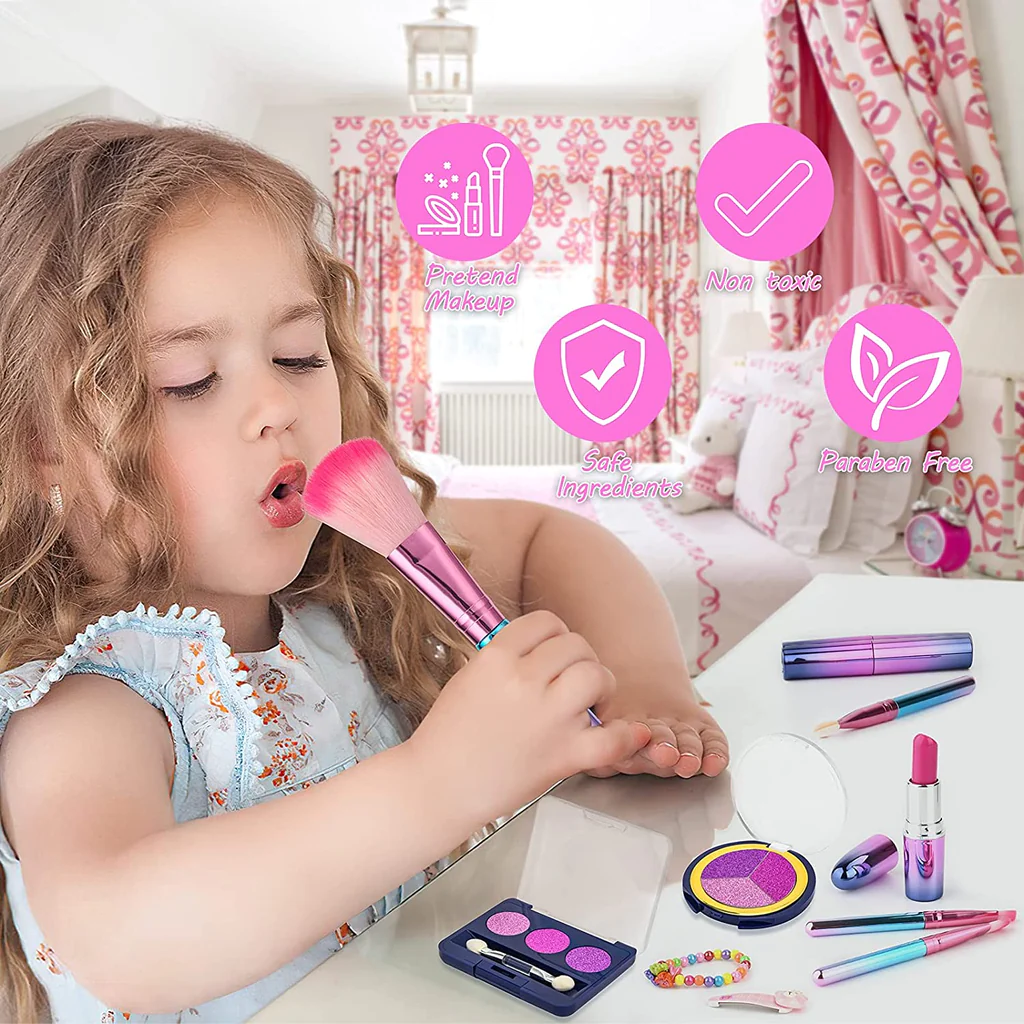 Children's Cosmetic Kit: Exploring Fun with a Kids' Makeup Set.