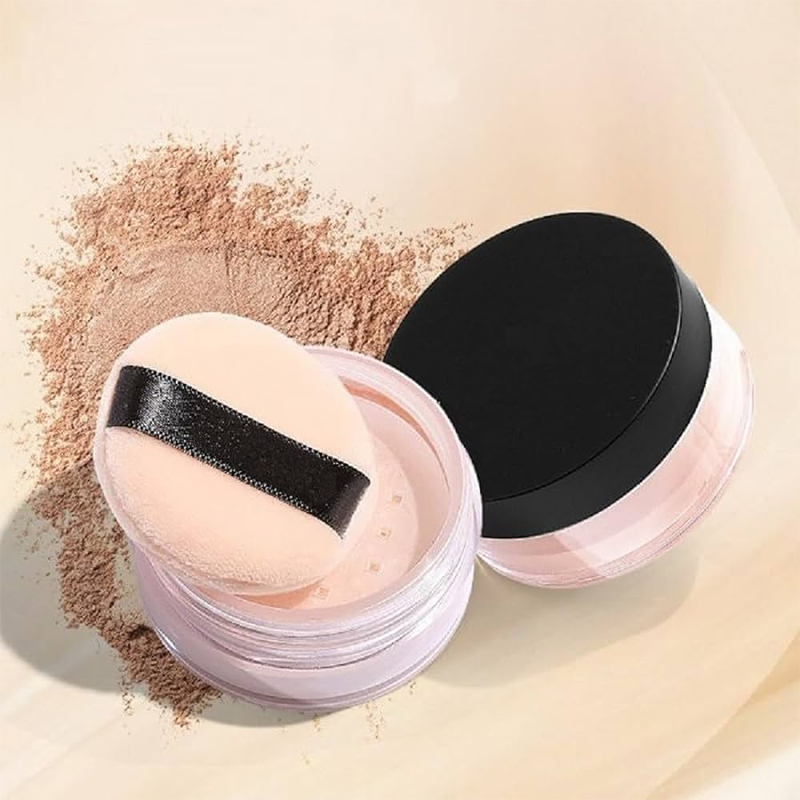 Loose Powder Compact - Perfect for On-the-Go Touch-Ups.
