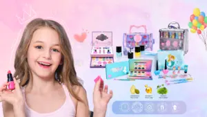 Explore the world of vibrant colors and playful creativity with our Kids Cosmetic collection.