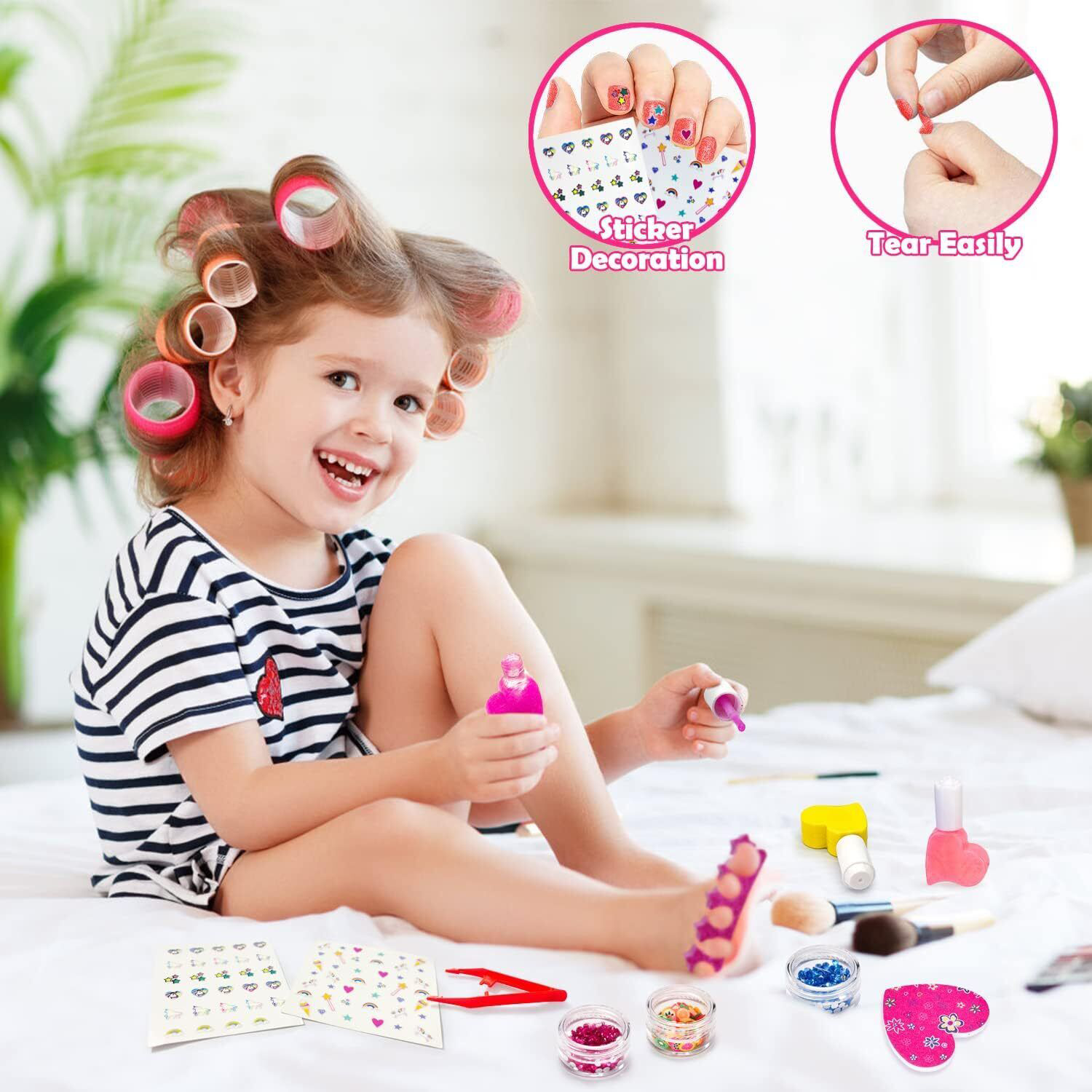 Unlock a world of safe and stylish nail care for your little ones with our curated Children's Nail Varnish Sets.