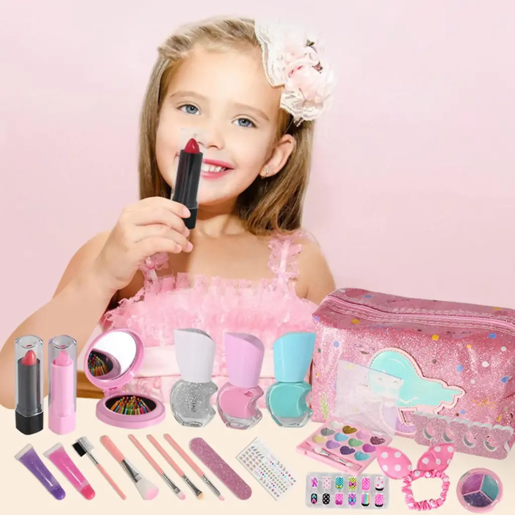 Elevate playtime with our vibrant Children's Toy Makeup collection – a palette of creativity and safe fun for little artists!