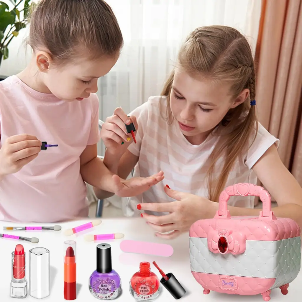 Enhance your child's imaginative play with our vibrant and safe Kid-Friendly Makeup Kits. Unleash creativity while ensuring skin-friendly formulations for worry-free fun!