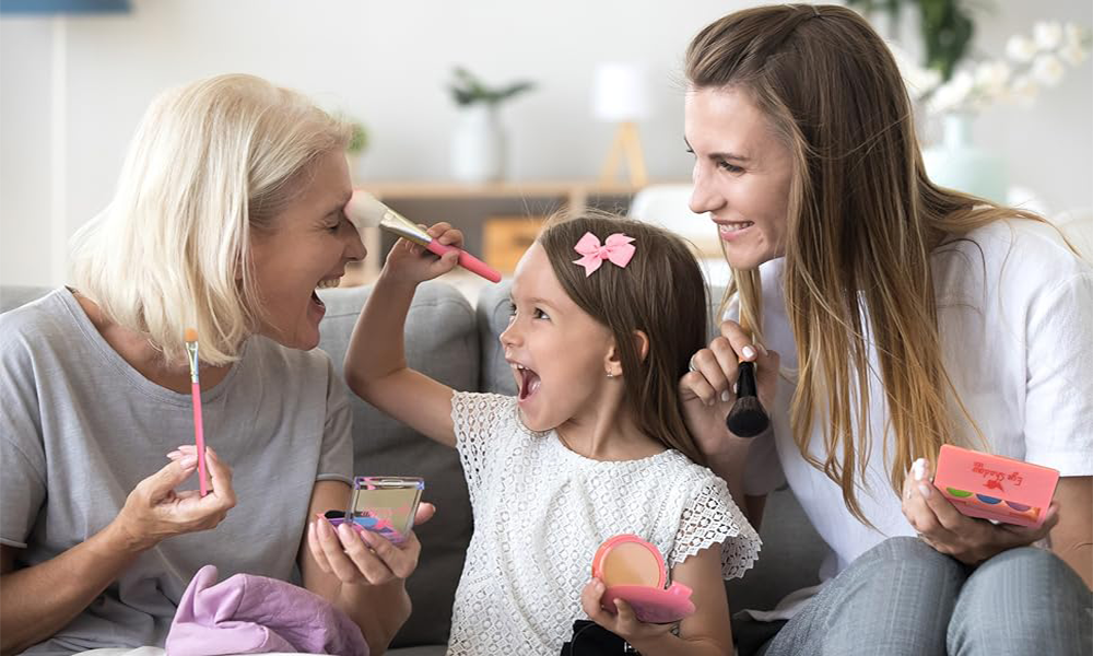 Wholesome Entertainment: Kids Play Makeup Delights Every Child.