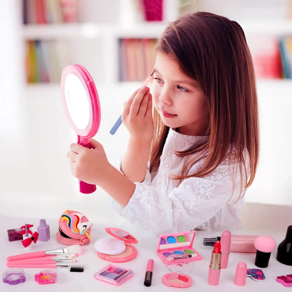 Bright and colorful kids cosmetics: Safe and fun beauty options for little ones.