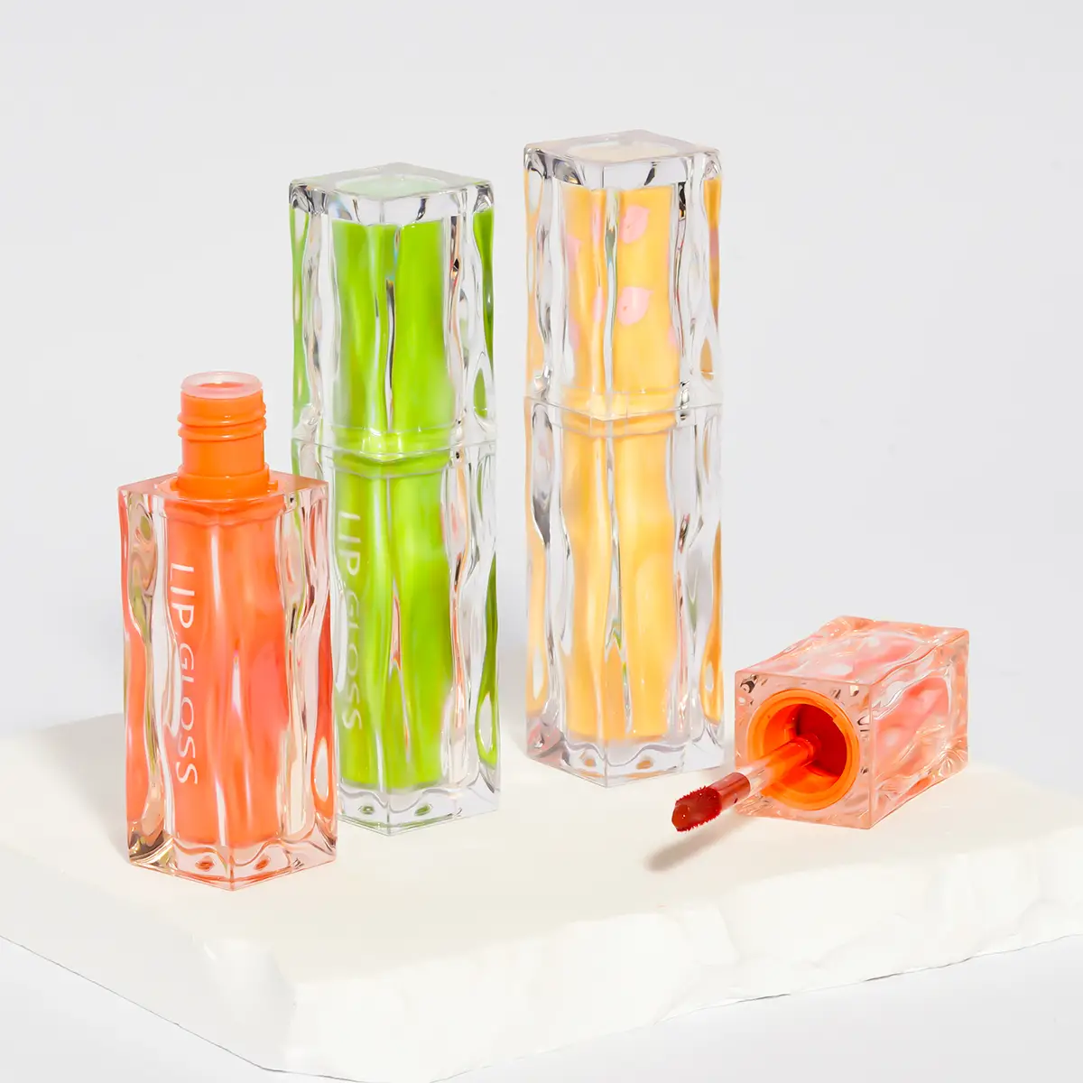 Lip glazedifferent lip glazes bring different beauty