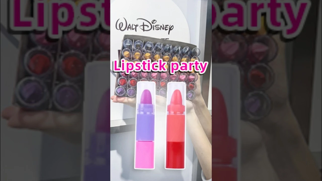 [Video] Rainbow Party Lipsticks for Girls
