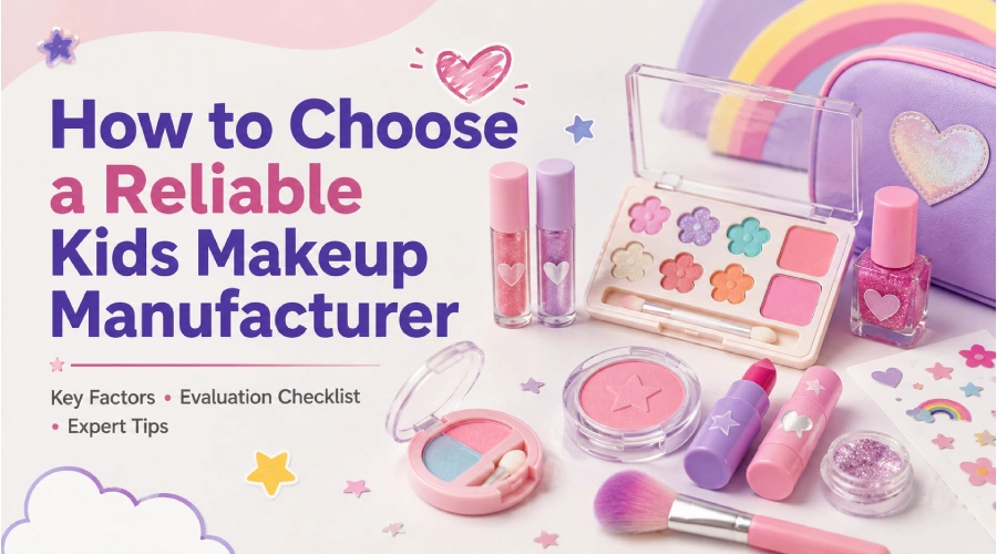 How to Choose a Reliable Kids Makeup Manufacturer
