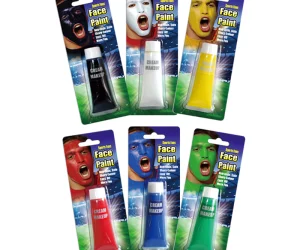 Face Painting Sports kit with brushes and non-toxic paint tubes.